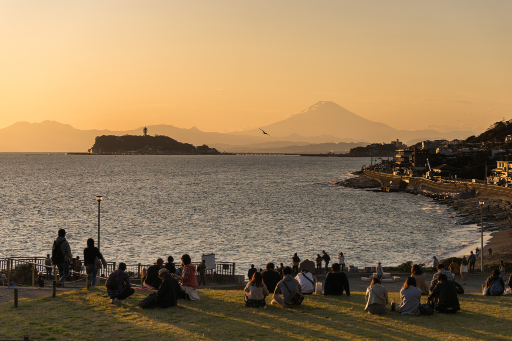 稲村ヶ崎　夕景