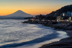 稲村ヶ崎　夕景
