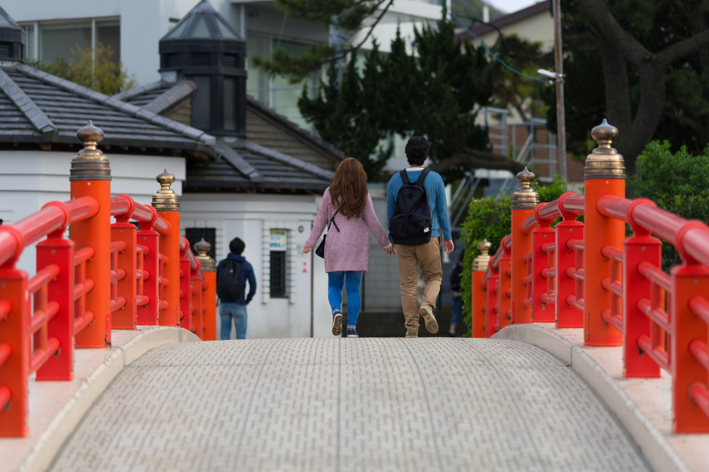 森戸海岸　みそぎ橋