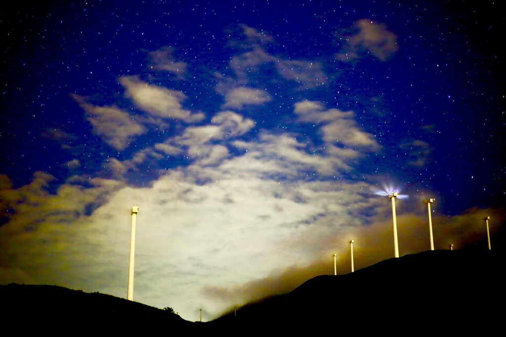 星と山と雲と