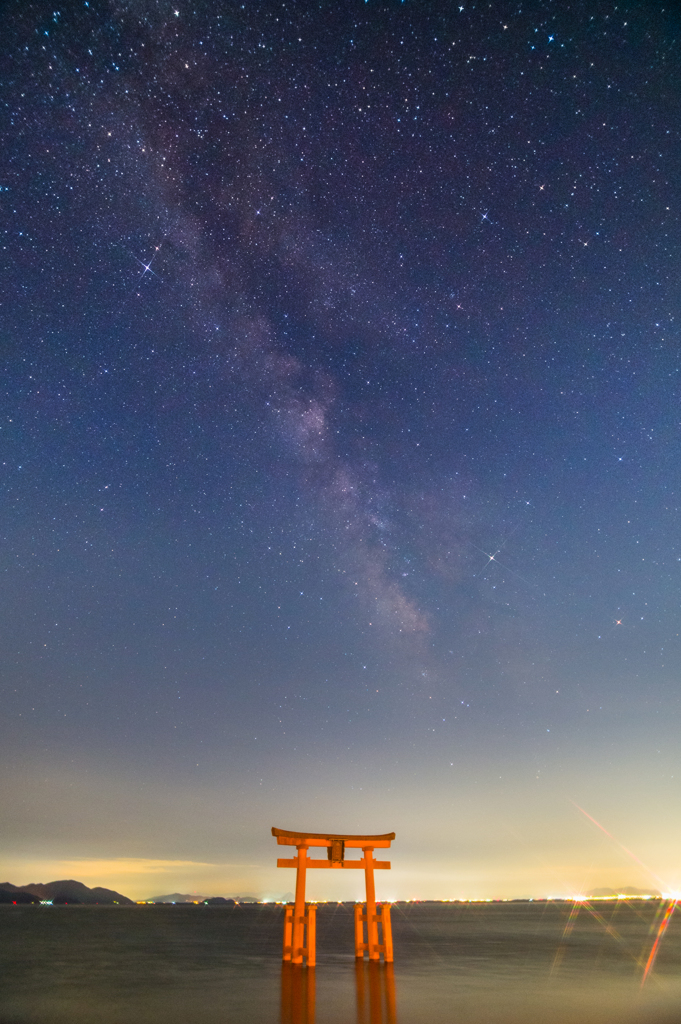 降臨・・・梅雨明けの夜空2