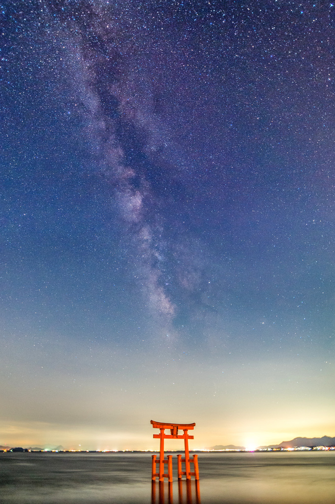 降臨・・・梅雨明けの夜空1