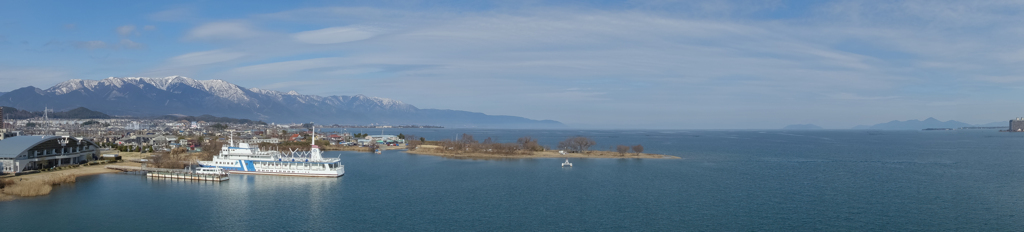今日の琵琶湖