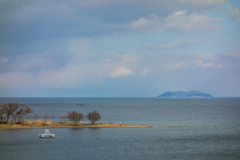 昨日の琵琶湖1