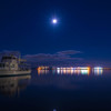 夜の琵琶湖