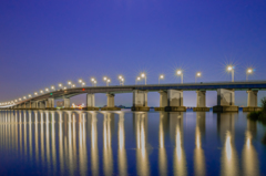 夜の琵琶湖大橋13