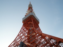 東京タワーの麓から