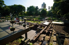 温室遺構・全景