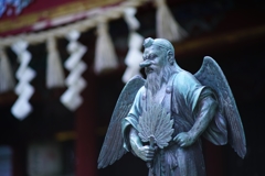 薬王院・天狗像