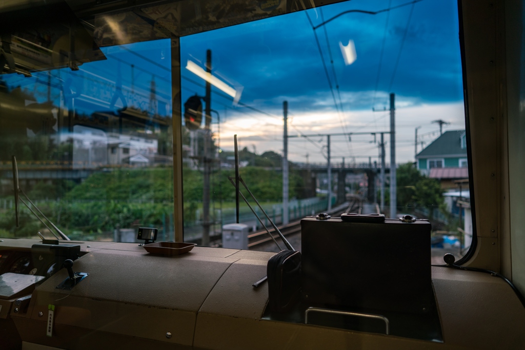 大雄山線・車窓