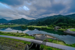 水の郷大吊り橋②