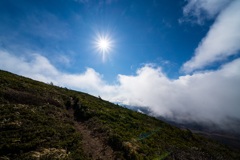 南屏風岳を行く①