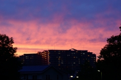 夕暮れ