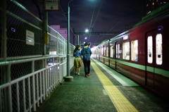 仲木戸にて