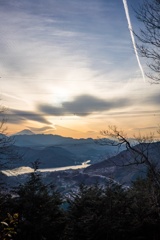 相模湖・遠景