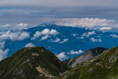中岳より御嶽山