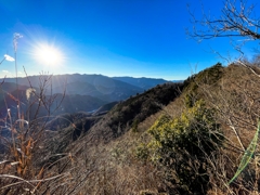 経ヶ岳～仏果山登山道