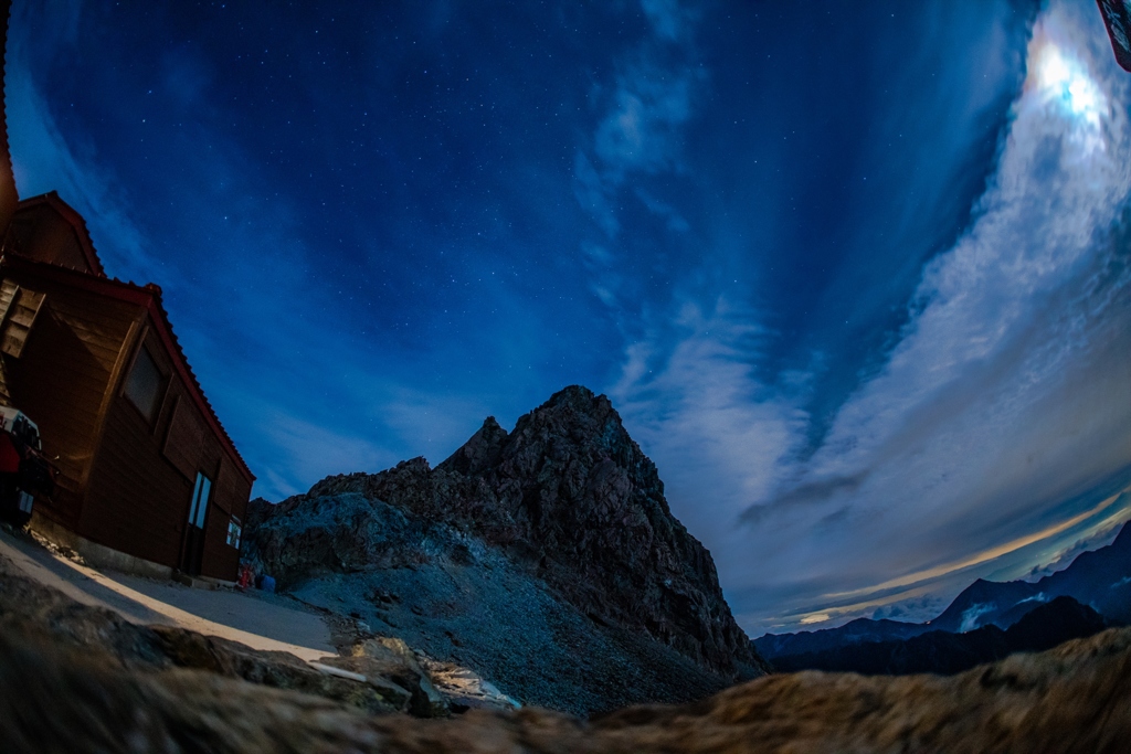 槍ヶ岳・星景②