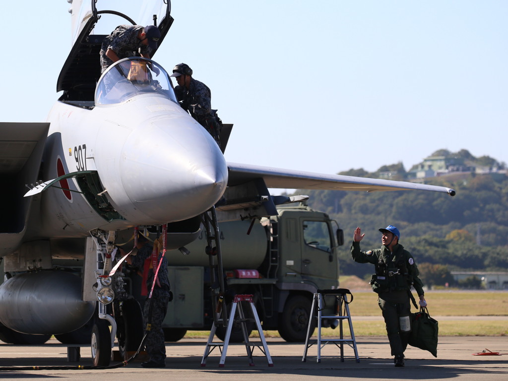 岐阜基地航空祭2015 - 北会場にて - 3