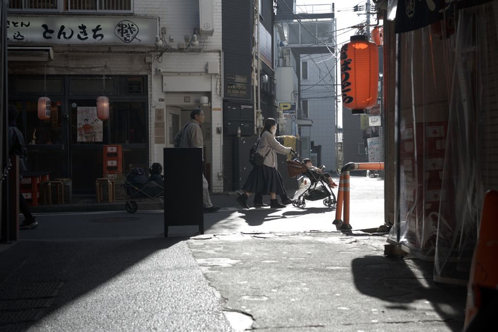 高円寺にて