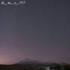 大沼の星空