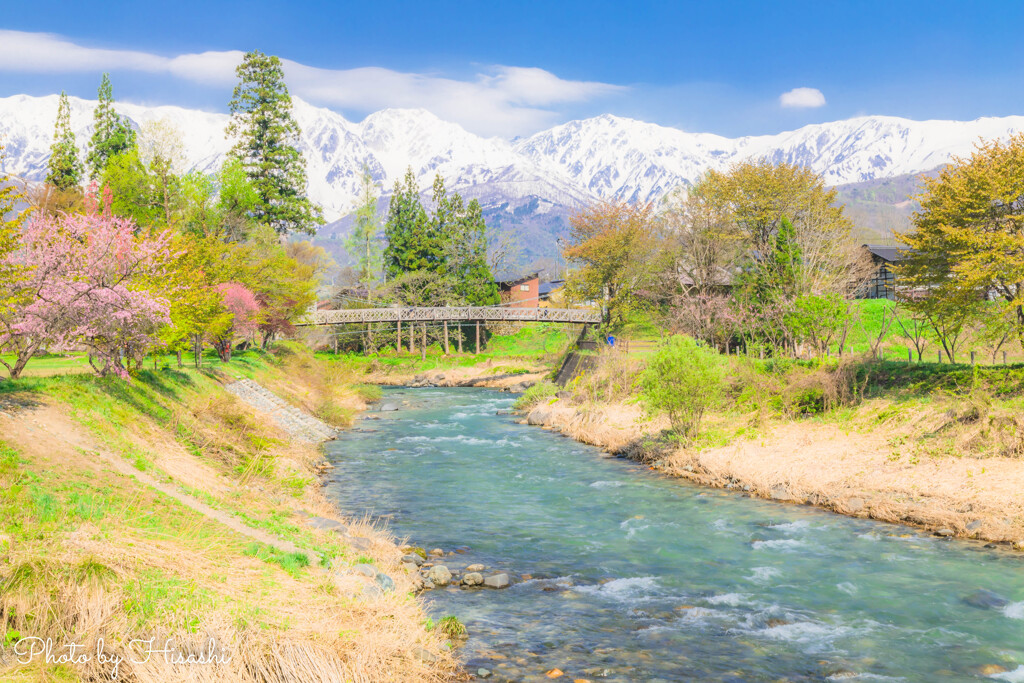 遅かった春景色