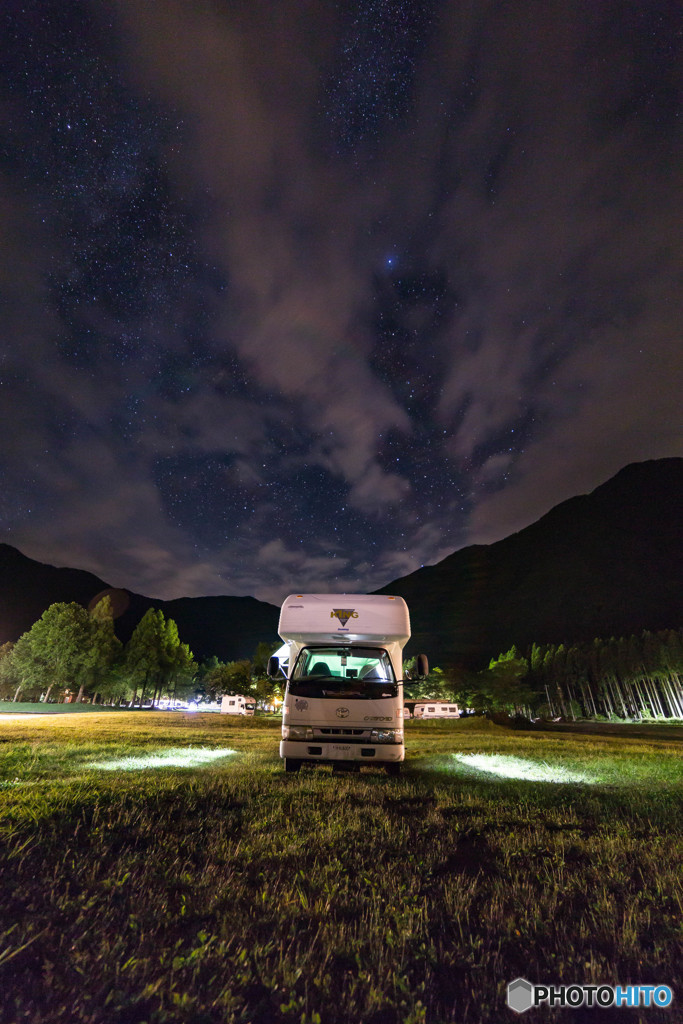 毛無山の一夜