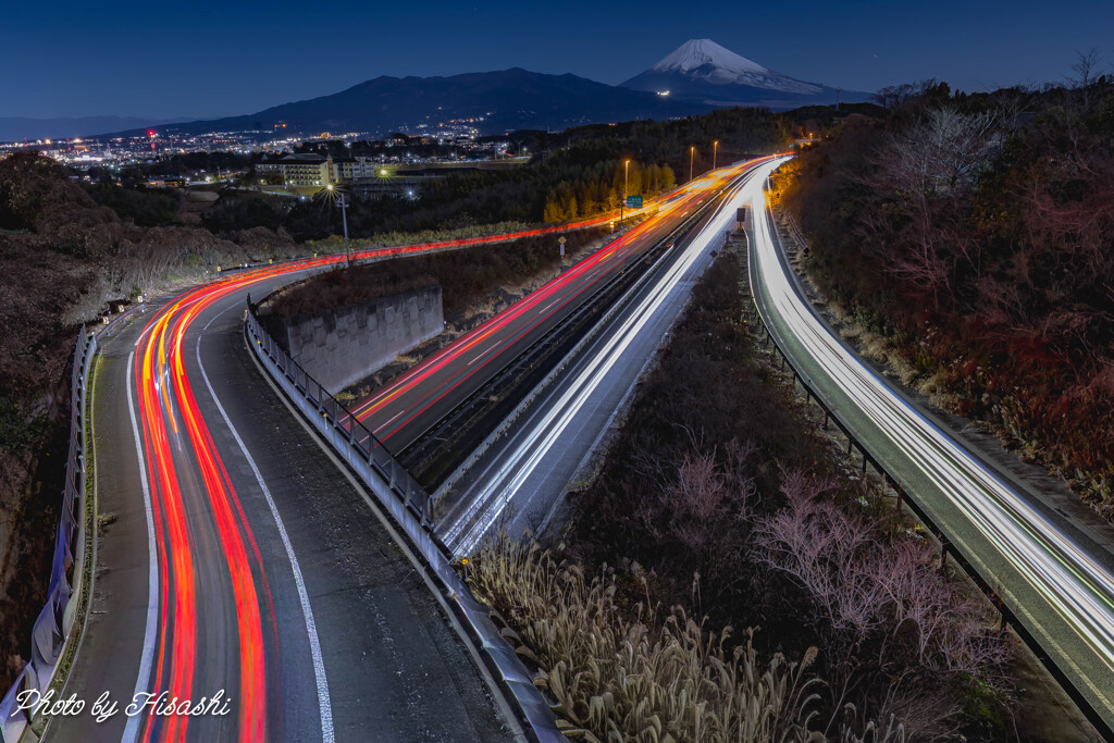 富嶽へと向かう道 2