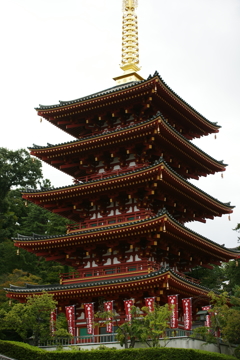 高幡不動尊 五重の塔