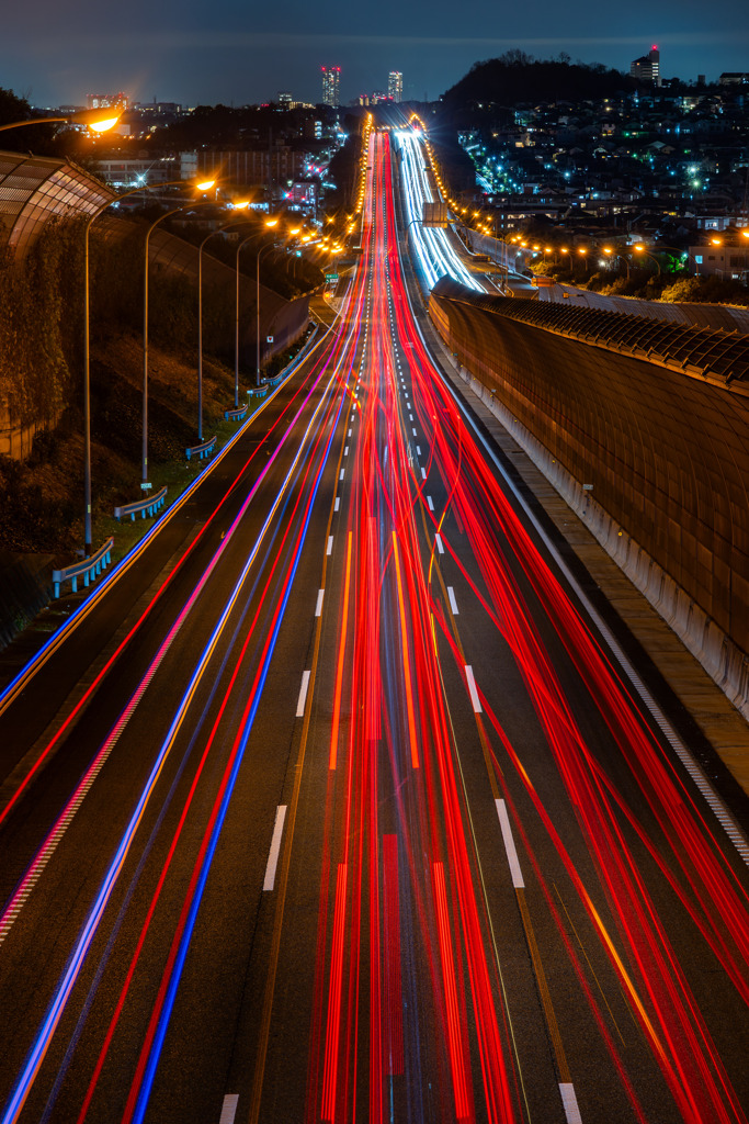 光のハイウェイ