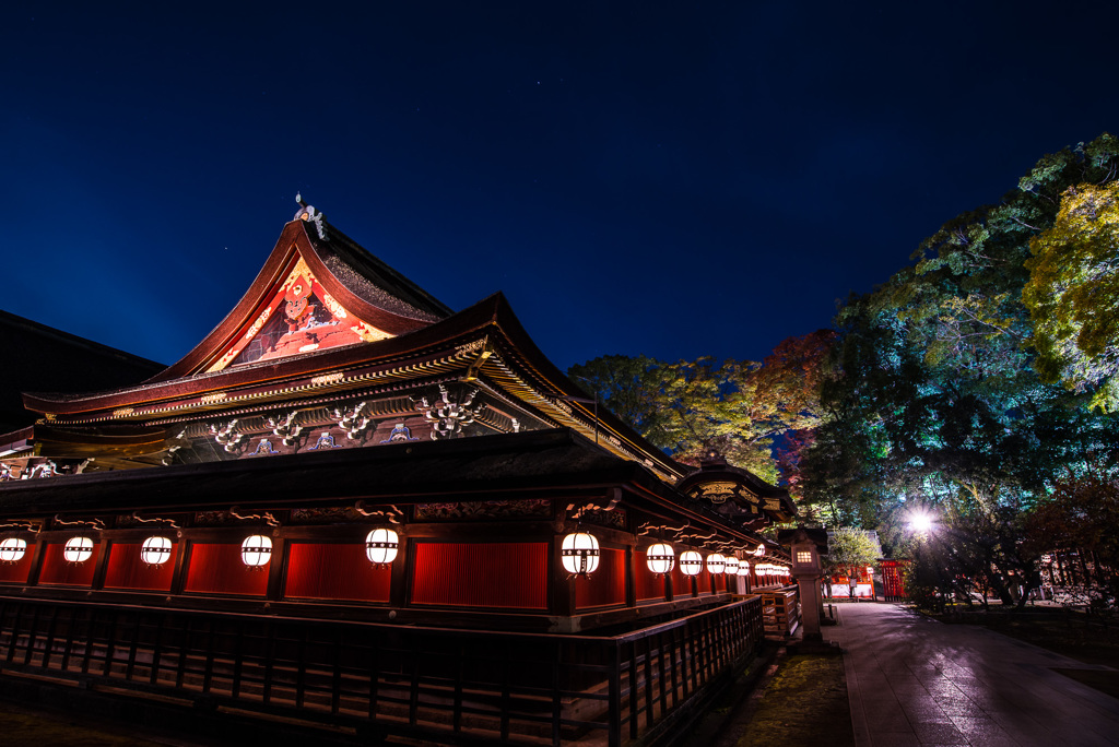 夜の天満宮