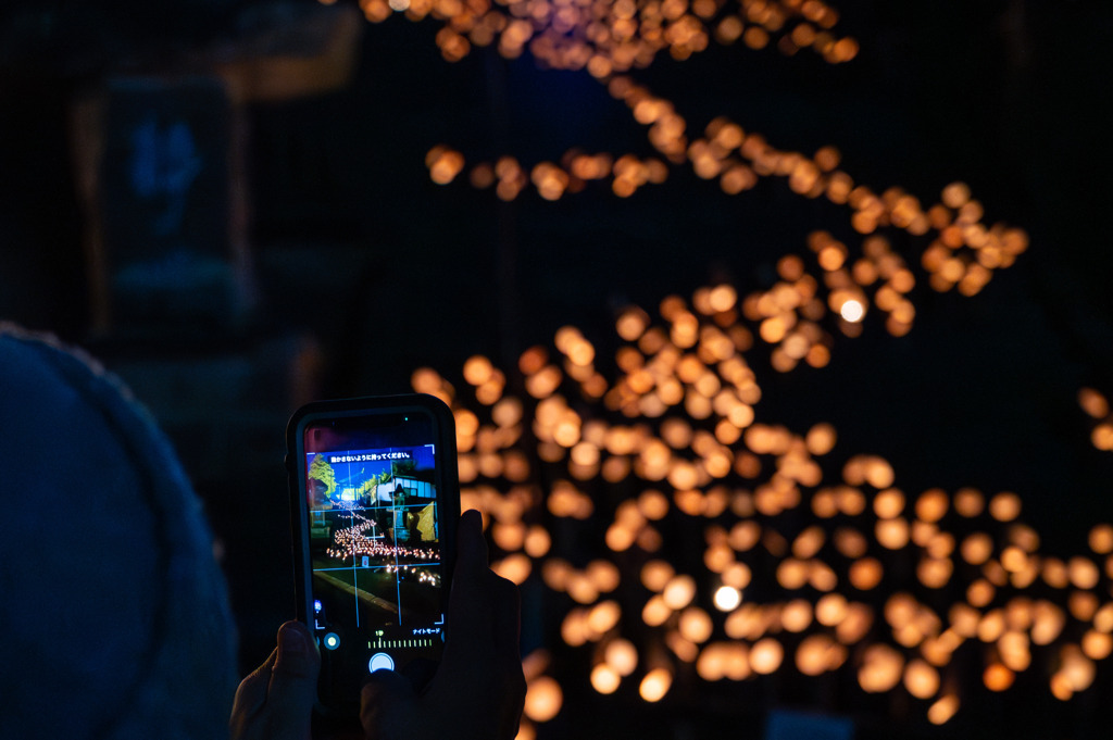 動かさないように持ってください。