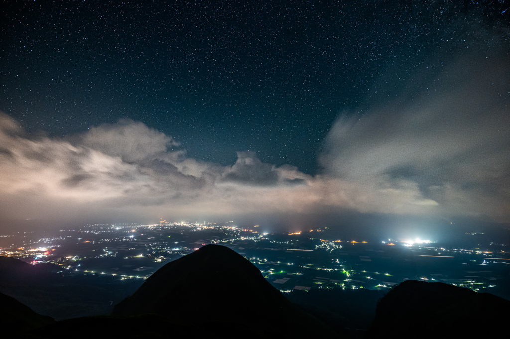 星空と大地