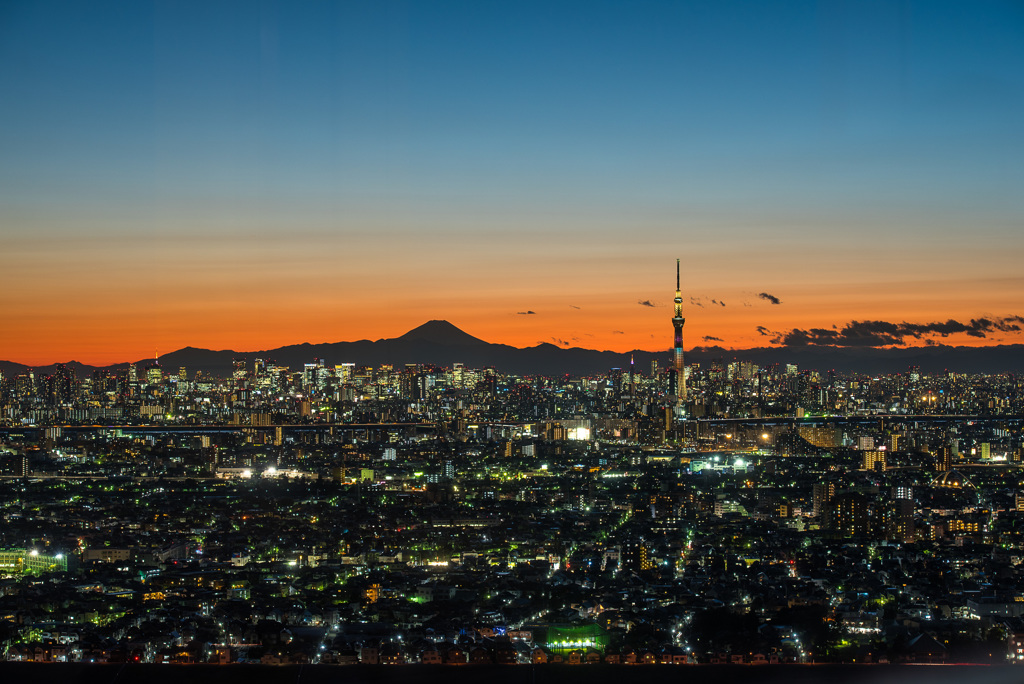 Sunset in Tokyo
