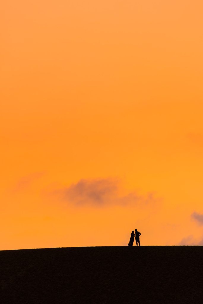 Lovers sunset