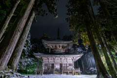 冬の西塔