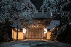 冬の門