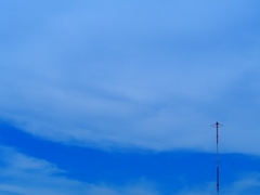 青空に昇って