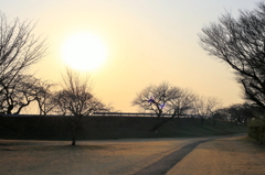 冬暮れ