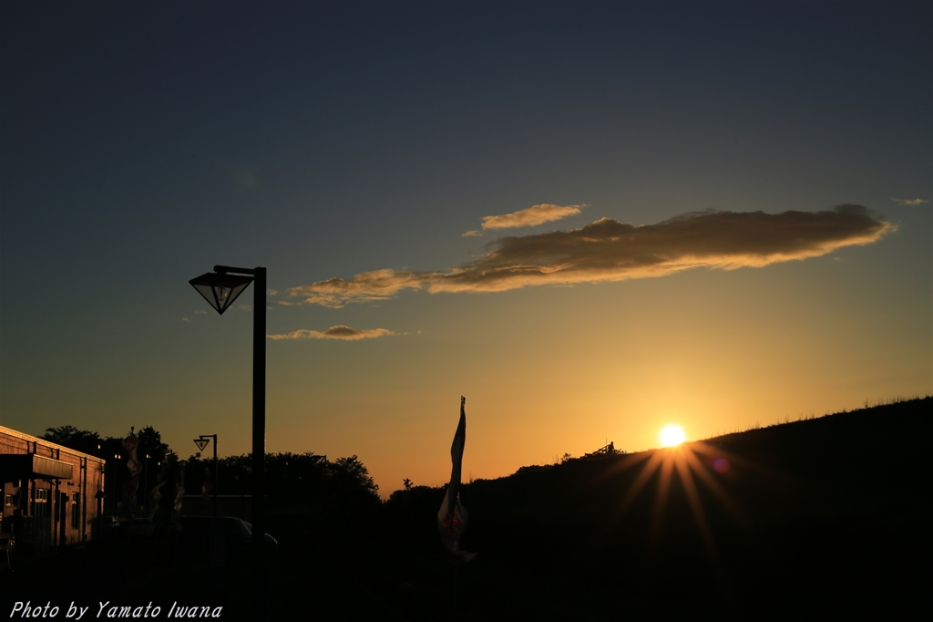 秋の夕暮れ