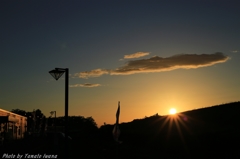 秋の夕暮れ