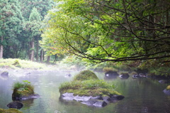 元滝伏流水の自然~鳥海山~