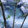 山間の渓谷