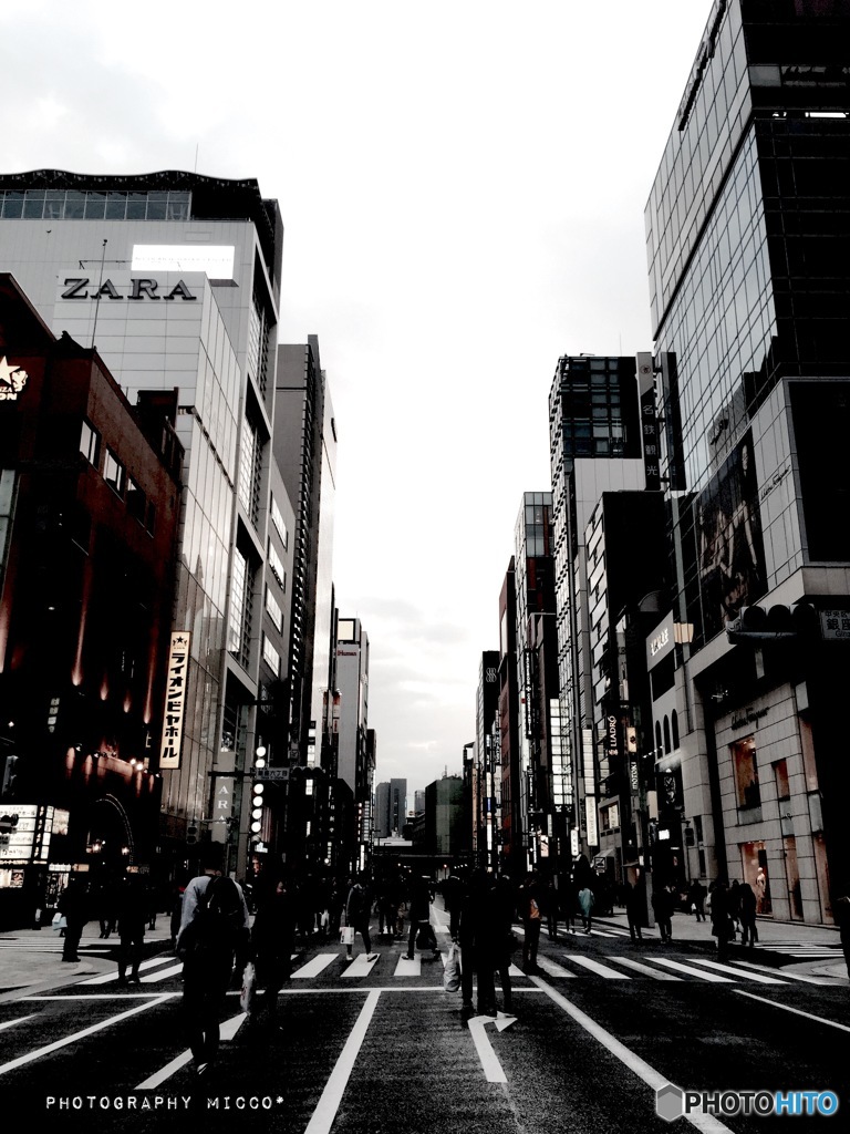 ある日の銀座
