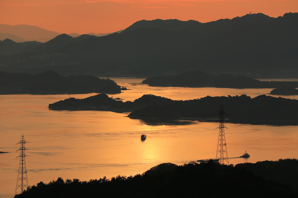 しまなみ夕景