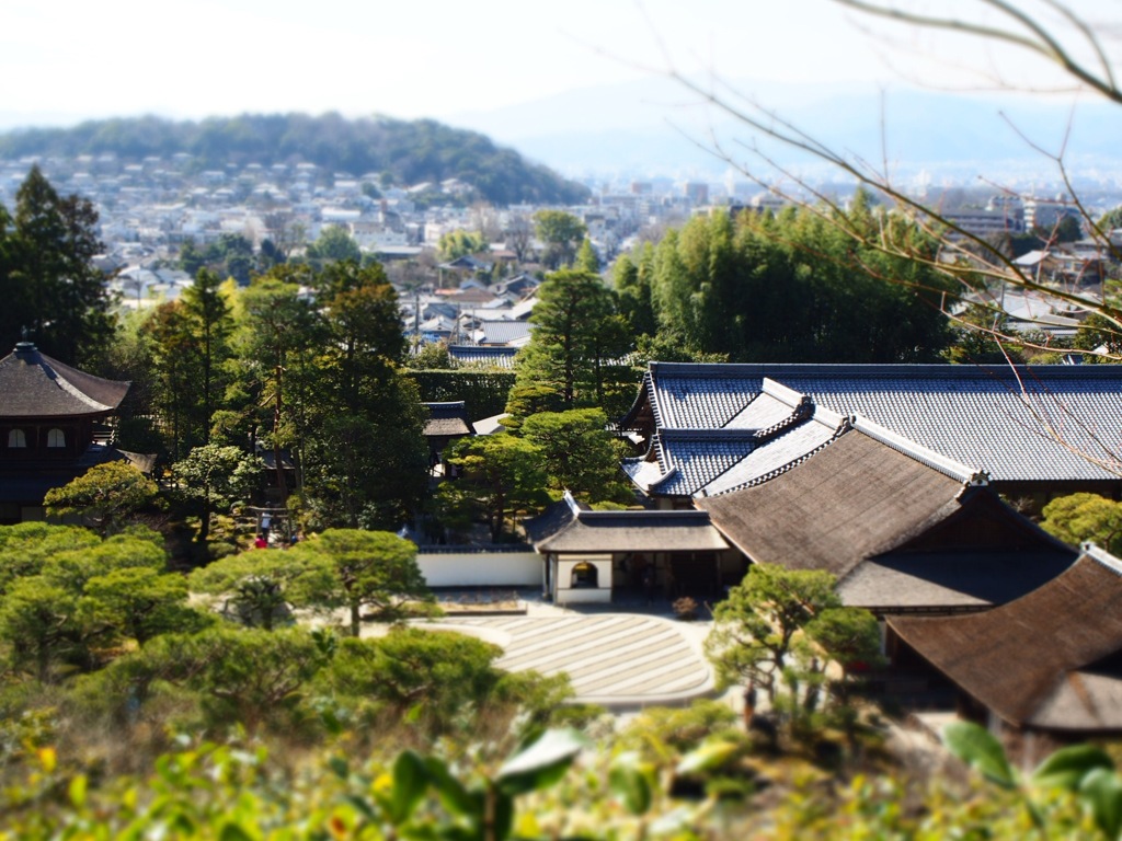 銀閣寺のお庭♪