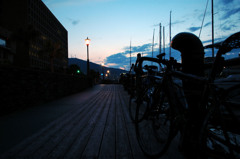 夕暮れ