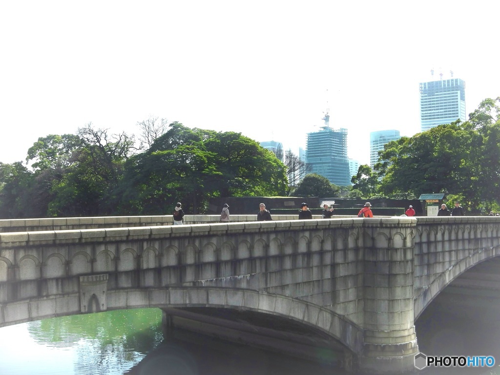 浜離宮庭園 大手門へ