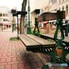 馬車道ベンチ