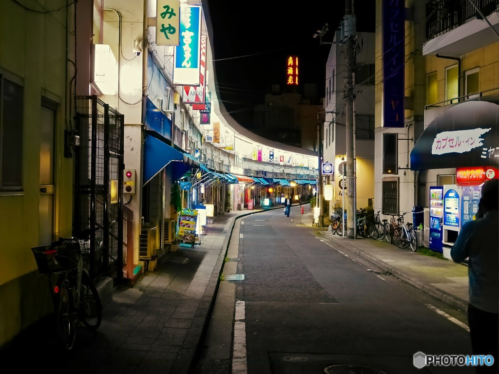 夜の都橋
